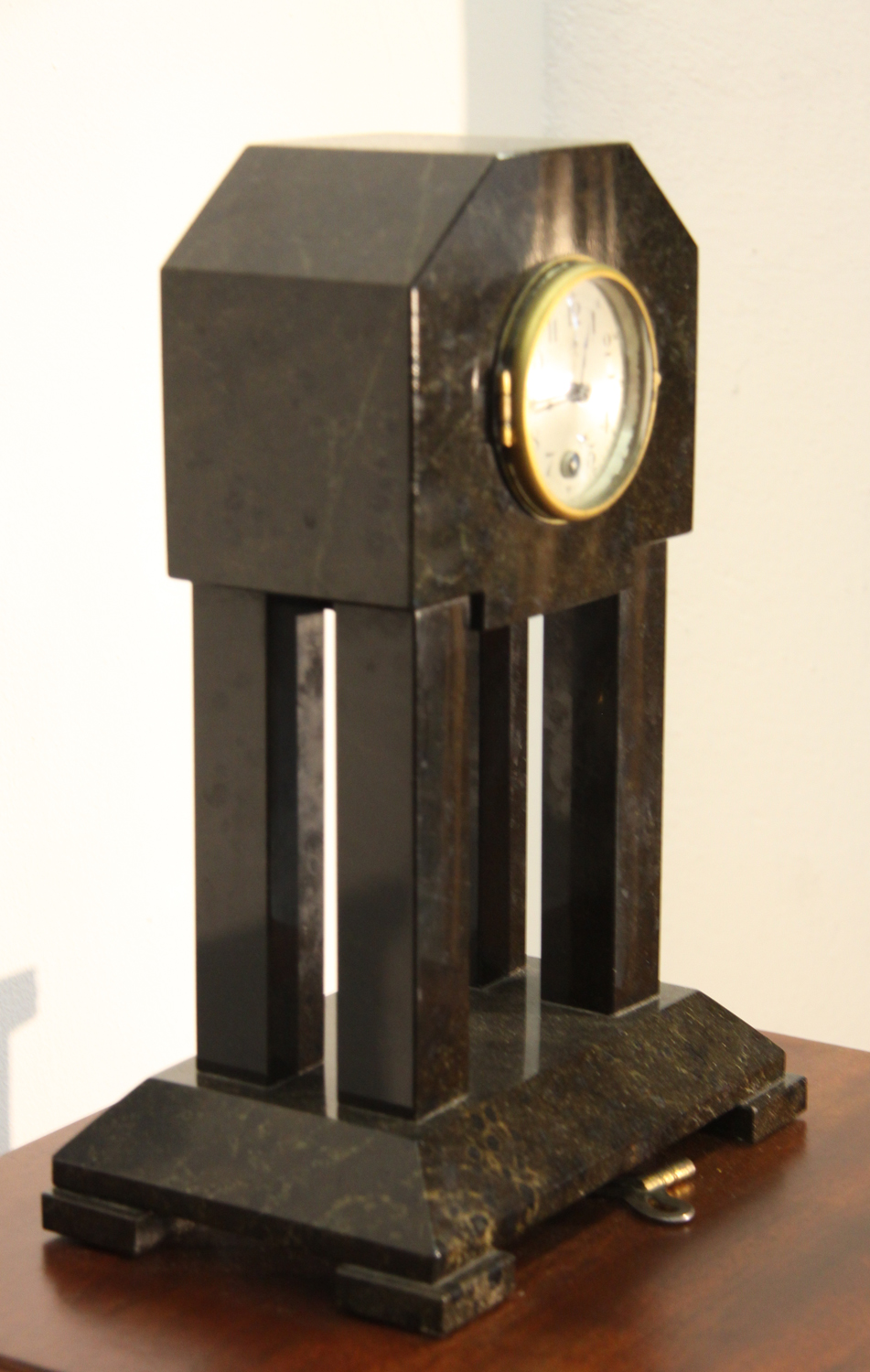 a16.Art Deko Kaminuhr.