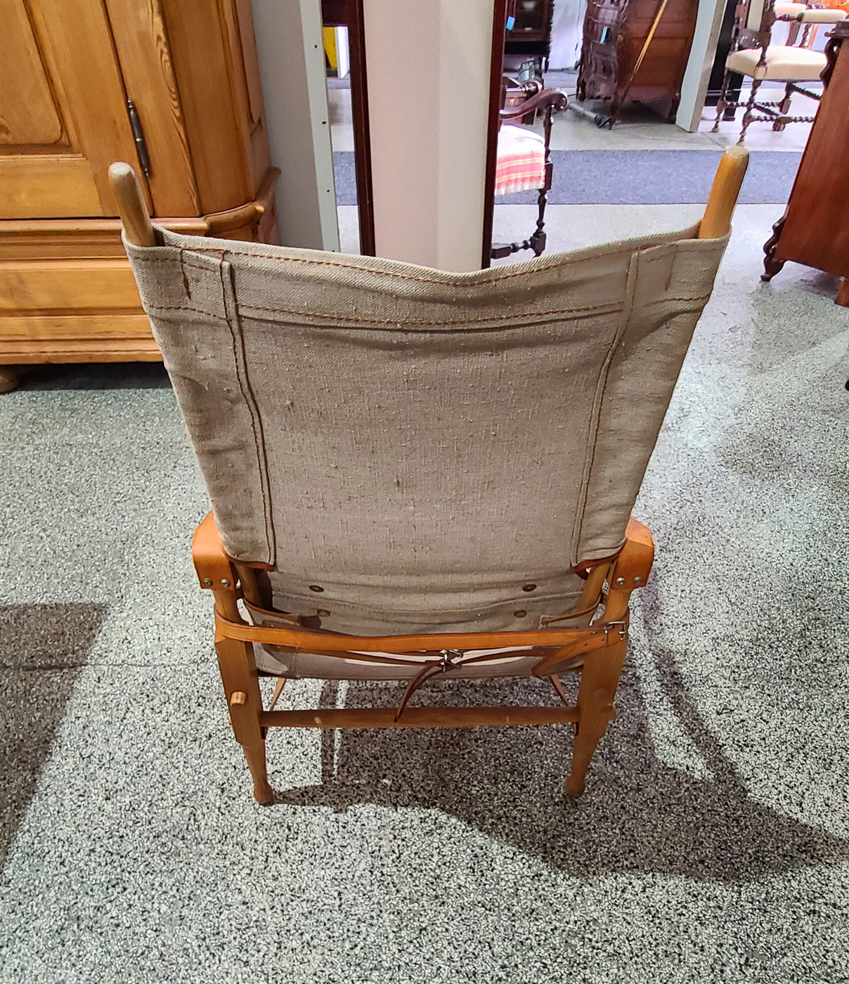 1c Dänischer Safaristuhl.