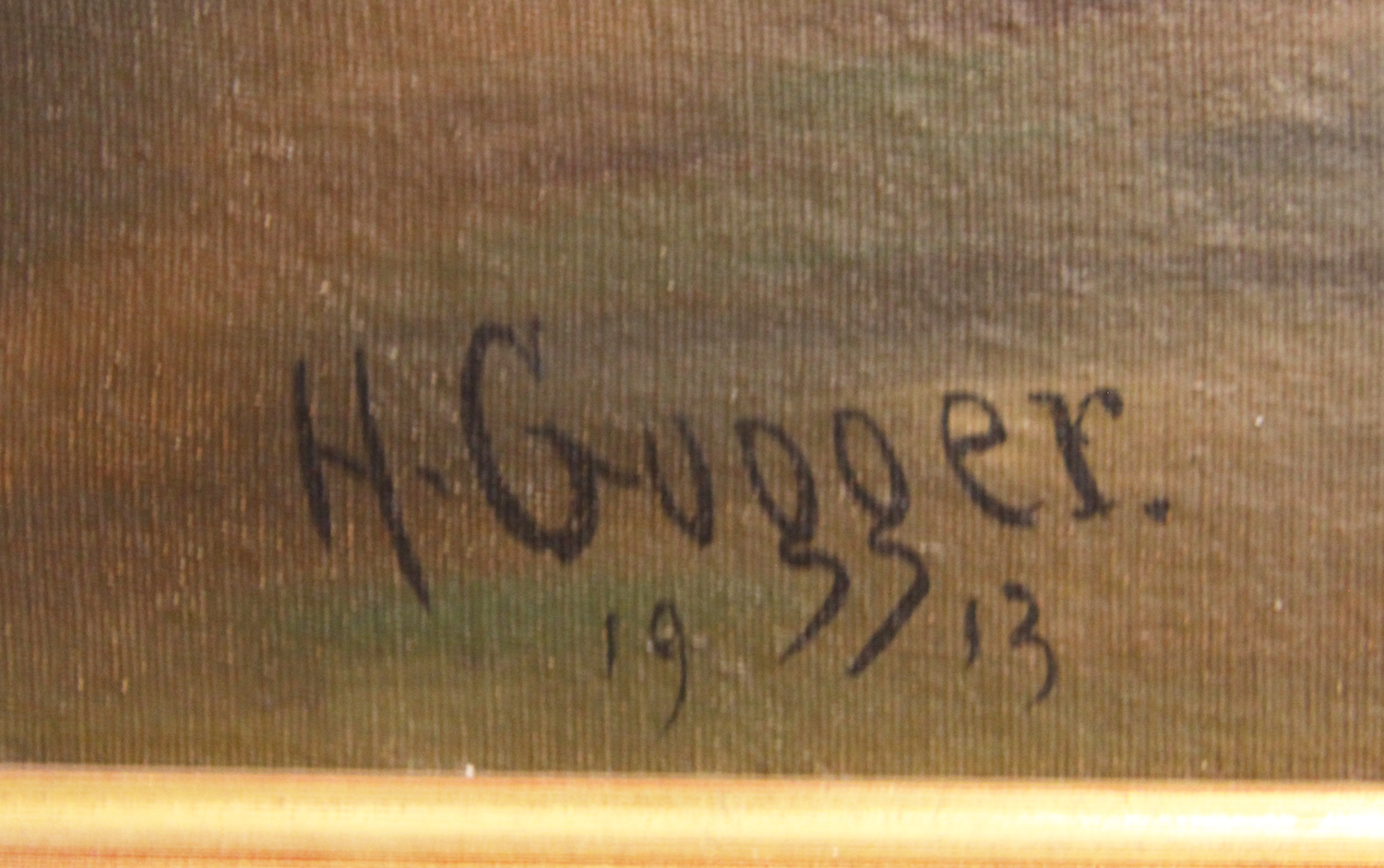 g02a. Gemälde. H. Gugger.