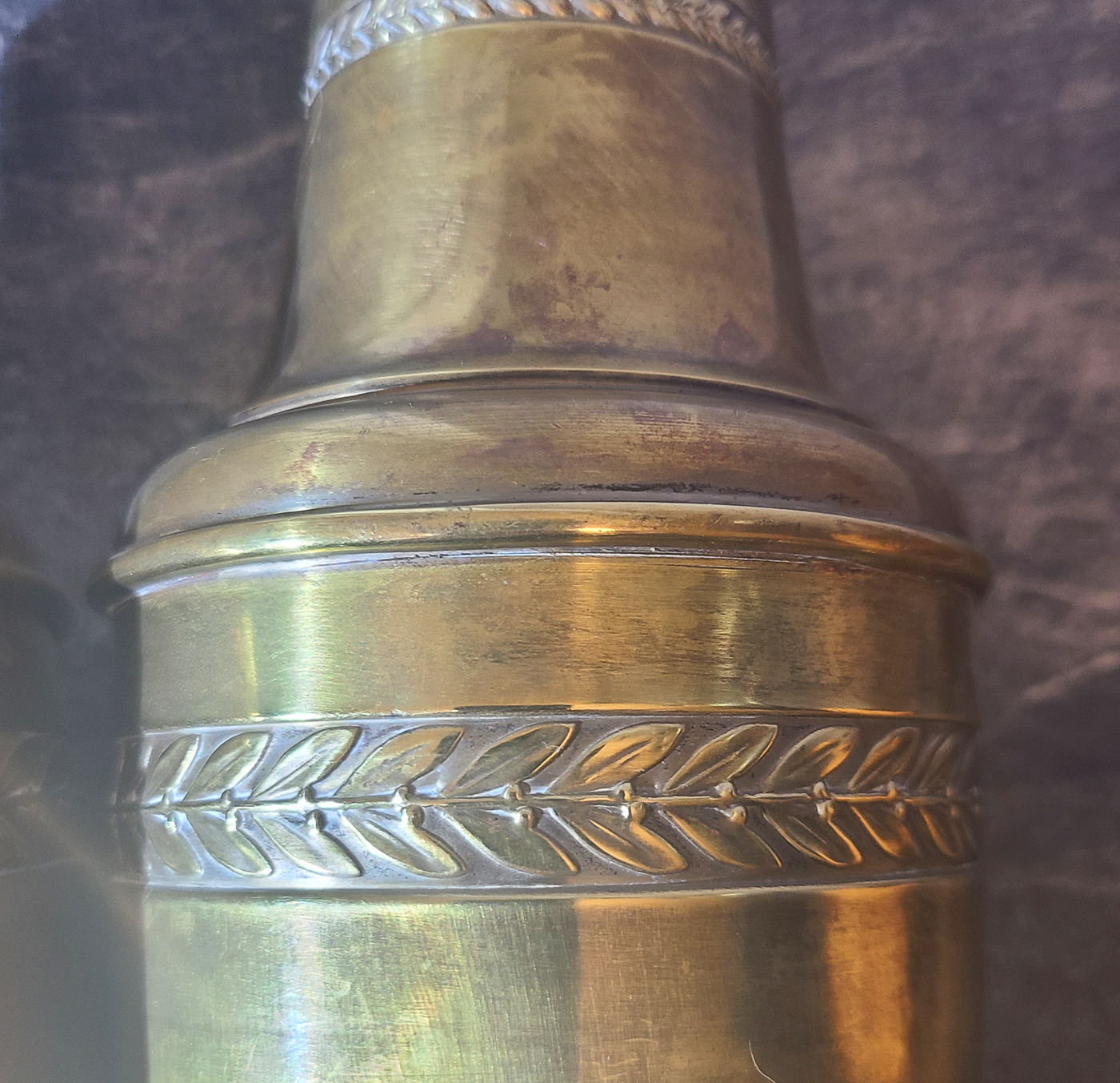 35d Paar Messingvasen.