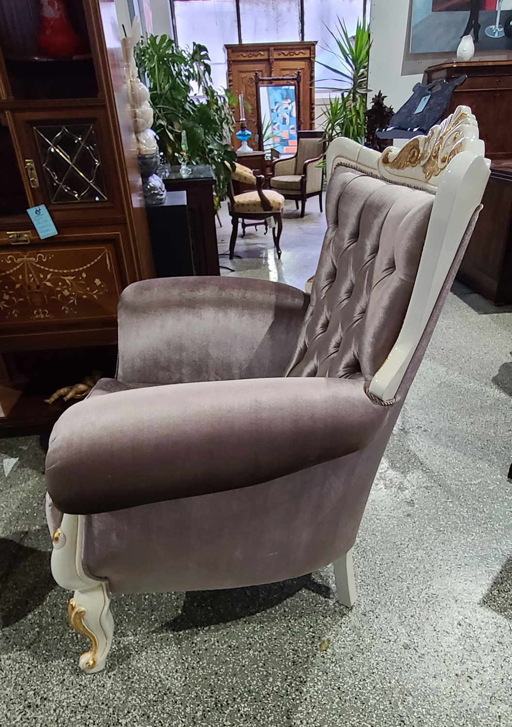 t64e Paar Barockstilsessal.