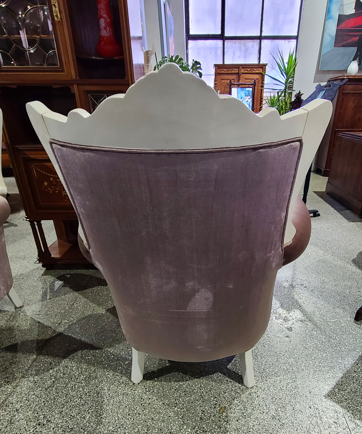 t64f Paar Barockstilsessal.