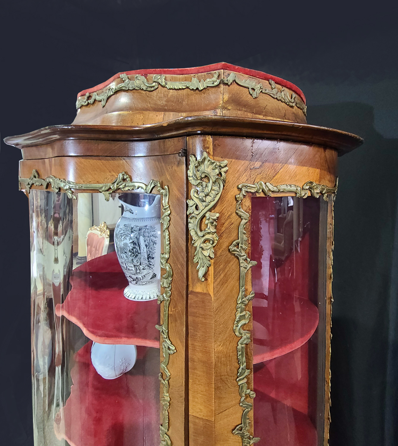 10c Gebauchte Vitrine.