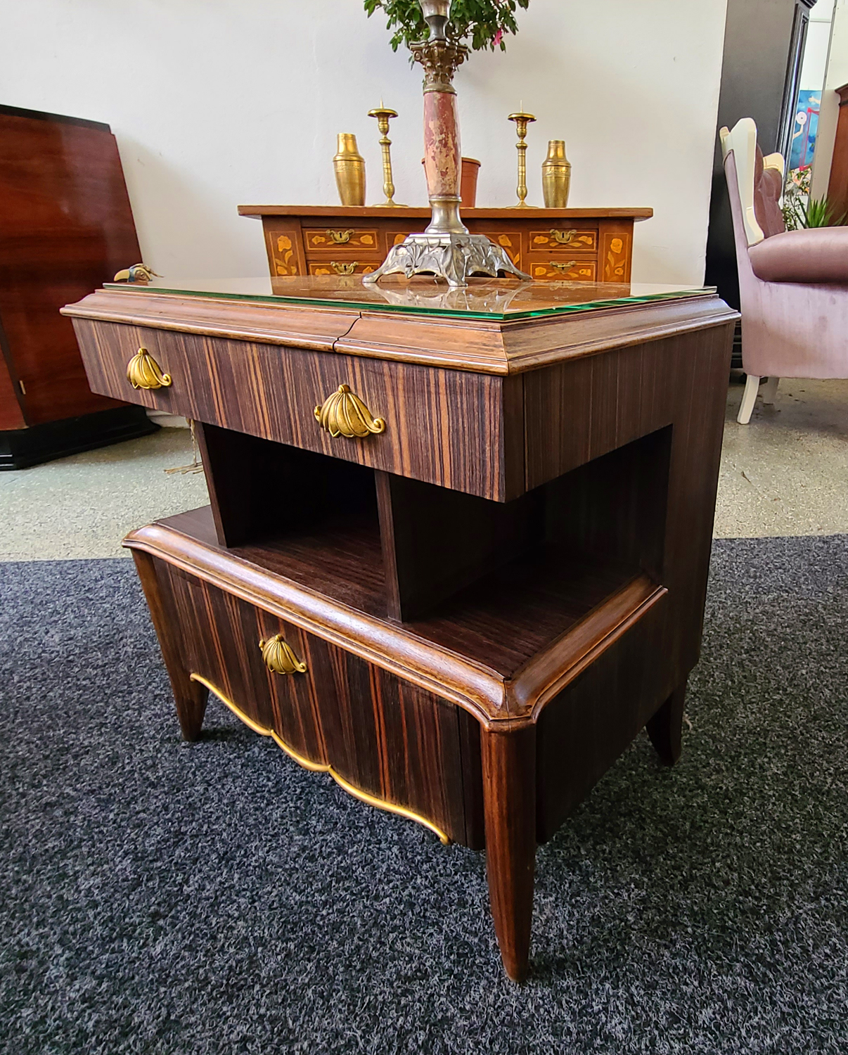 13b Palisanderkästchen.