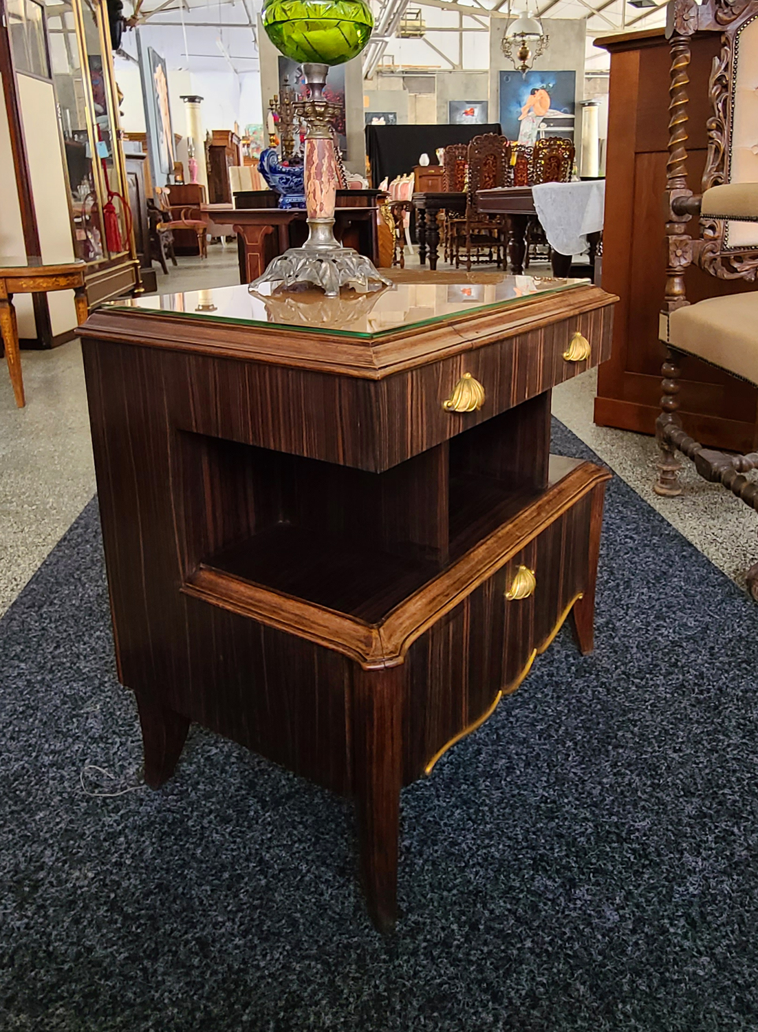 13c Palisanderkästchen.