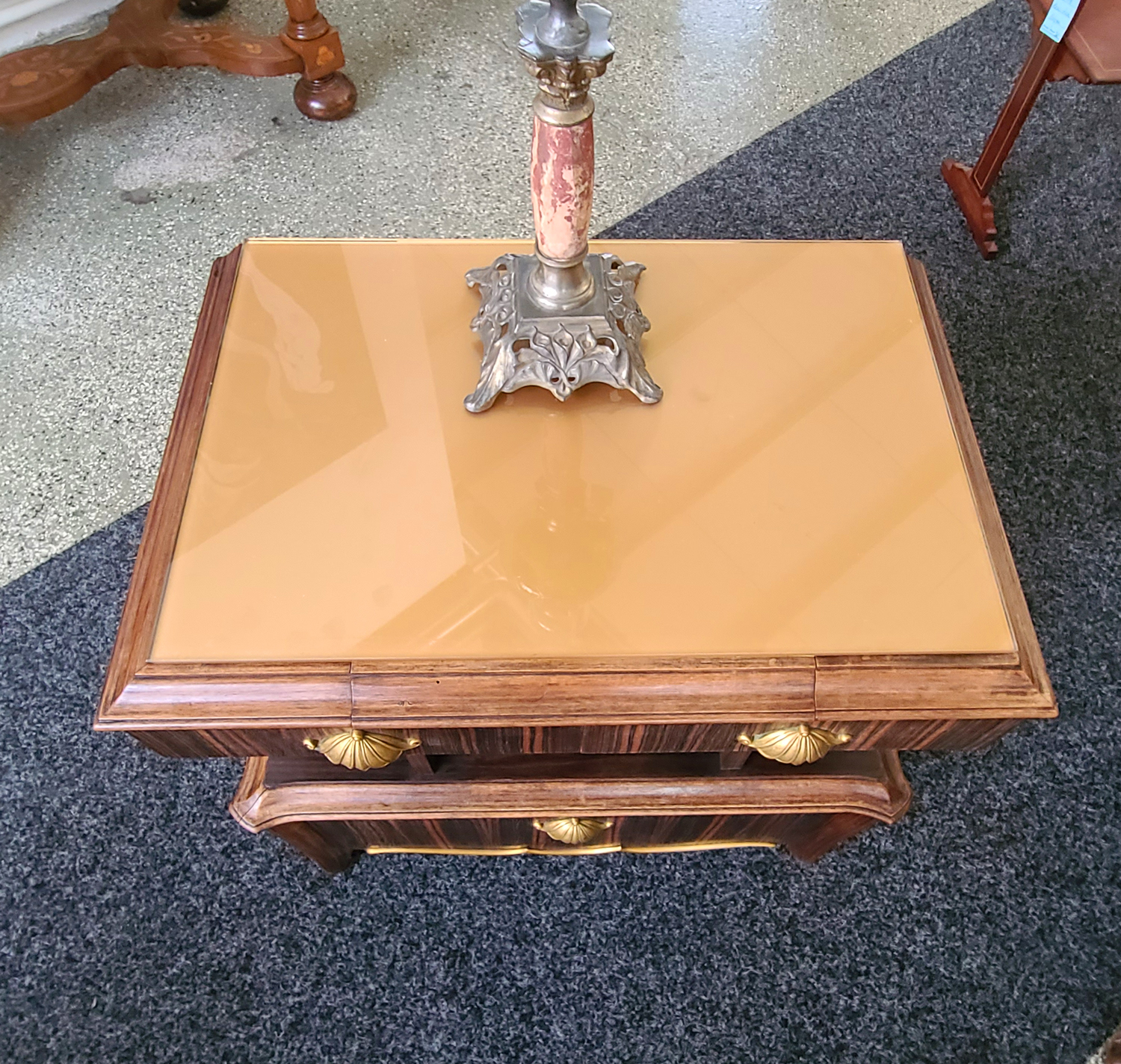 13d Palisanderkästchen.