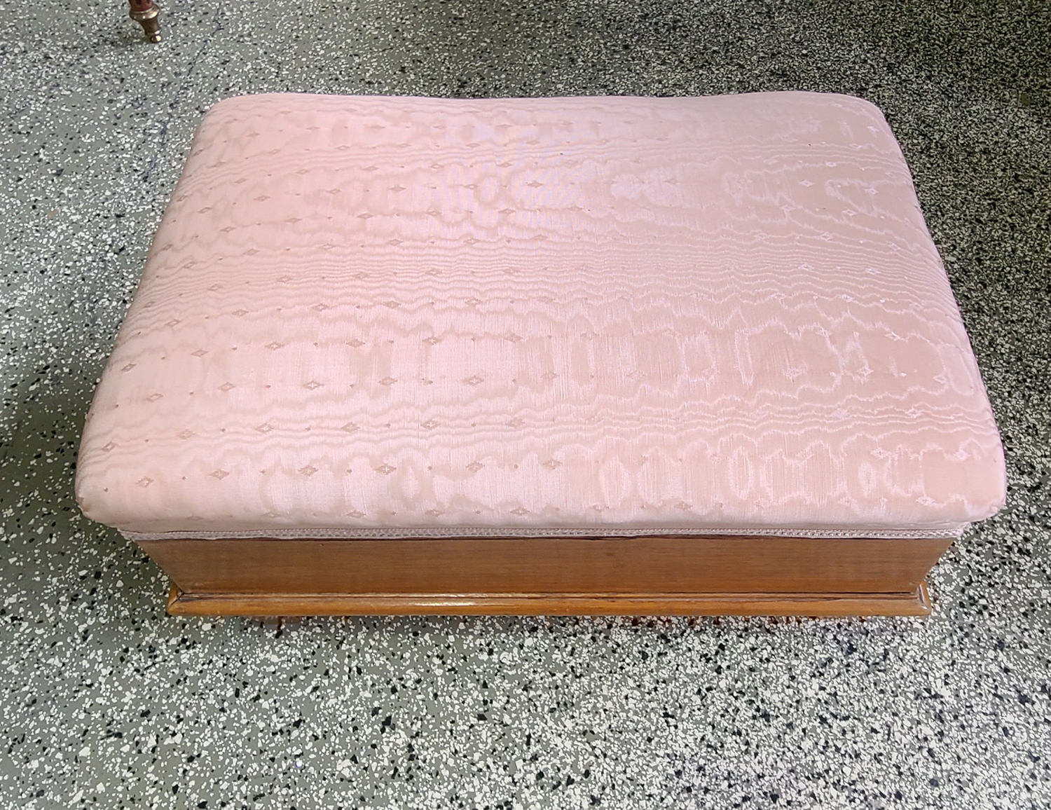14 Fußschemel Biedermeier.