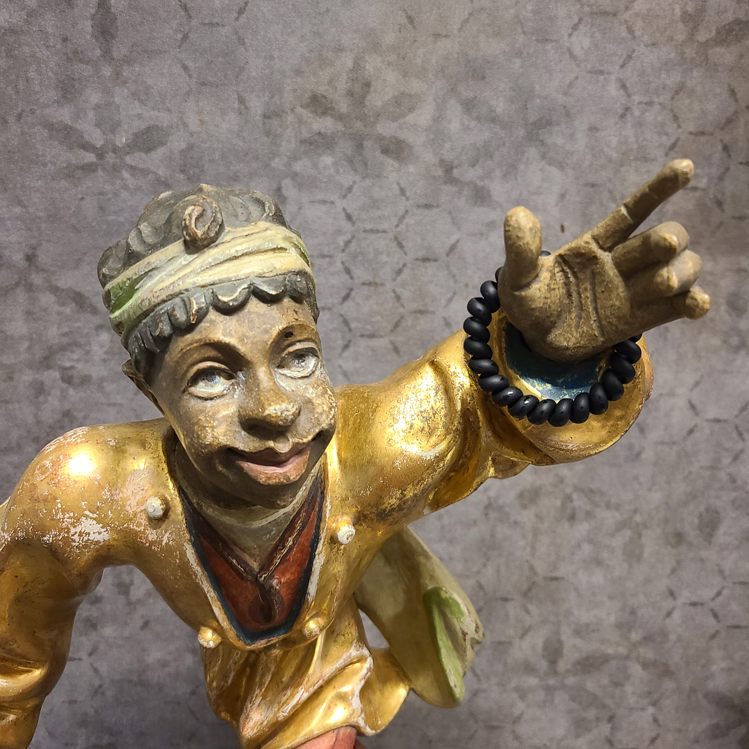 25a Große Figur Moriskentänzer.