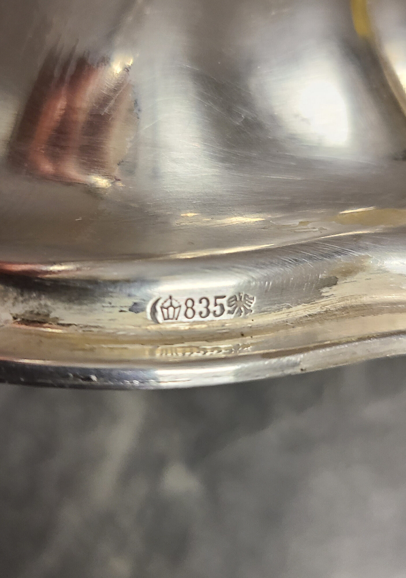 26b Kerzenhalter Silber.