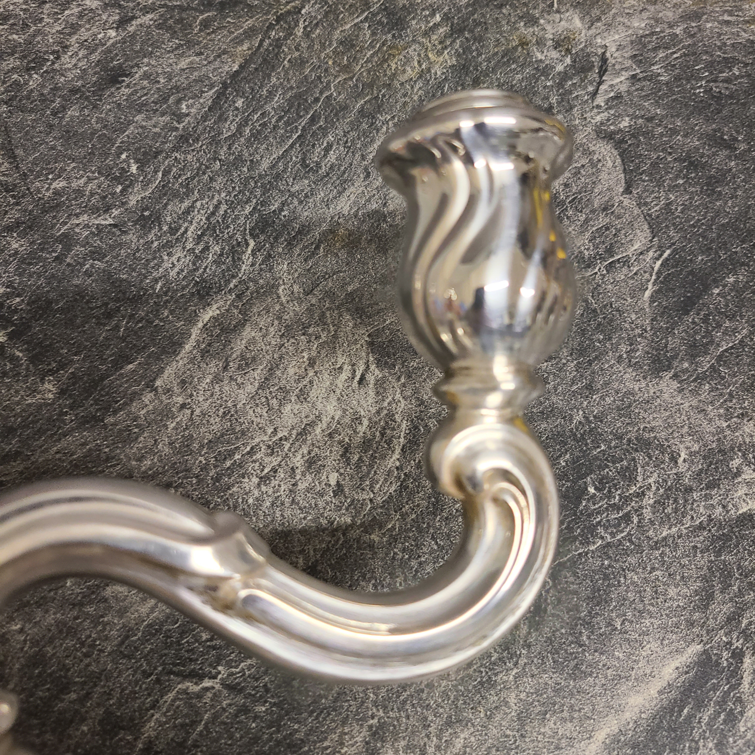 26c Kerzenhalter Silber.